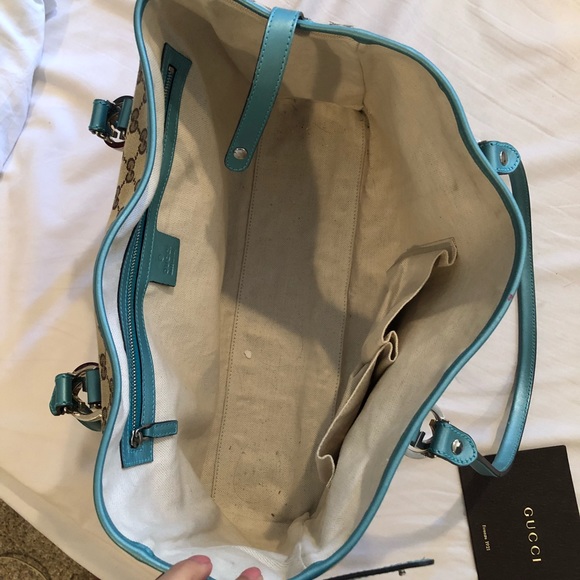 100% Authentic Gucci Purse Classic Monogram - Picture 3 of 5